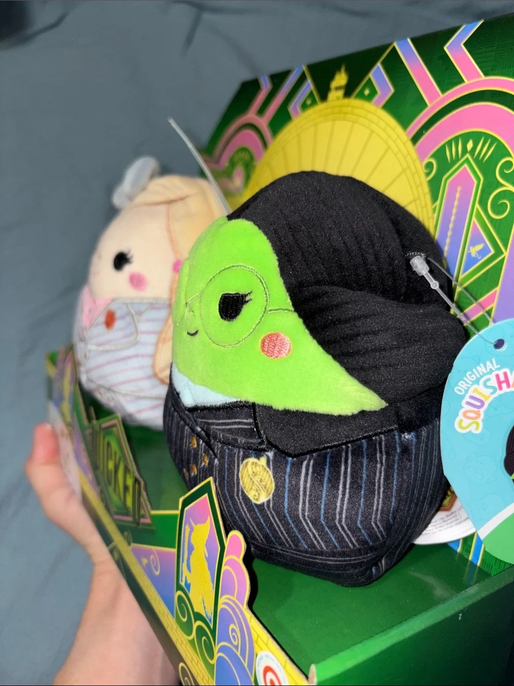 Squishmallows Wicked Duo Plush Elphaba & Glinda Upland Characters